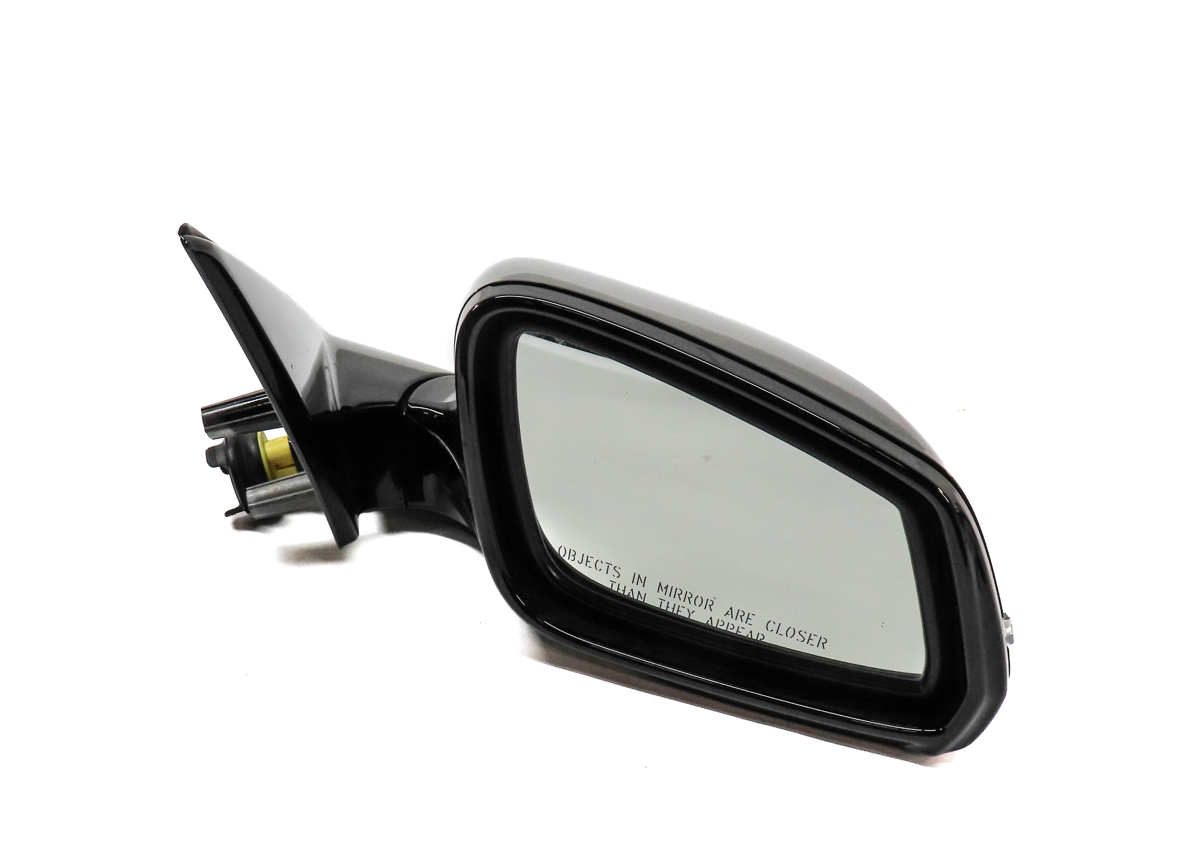13-15 BMW 7 SERIES (F01 F02 F04) RIGHT HEATED MEMORY P-FOLD DOOR MIRROR (Black) — exact item pictured